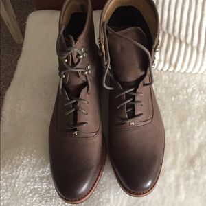 Sebago leather boots 8.5 US